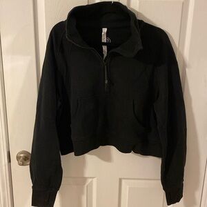 Lululemon scuba oversized funnel neck half zip - M/L